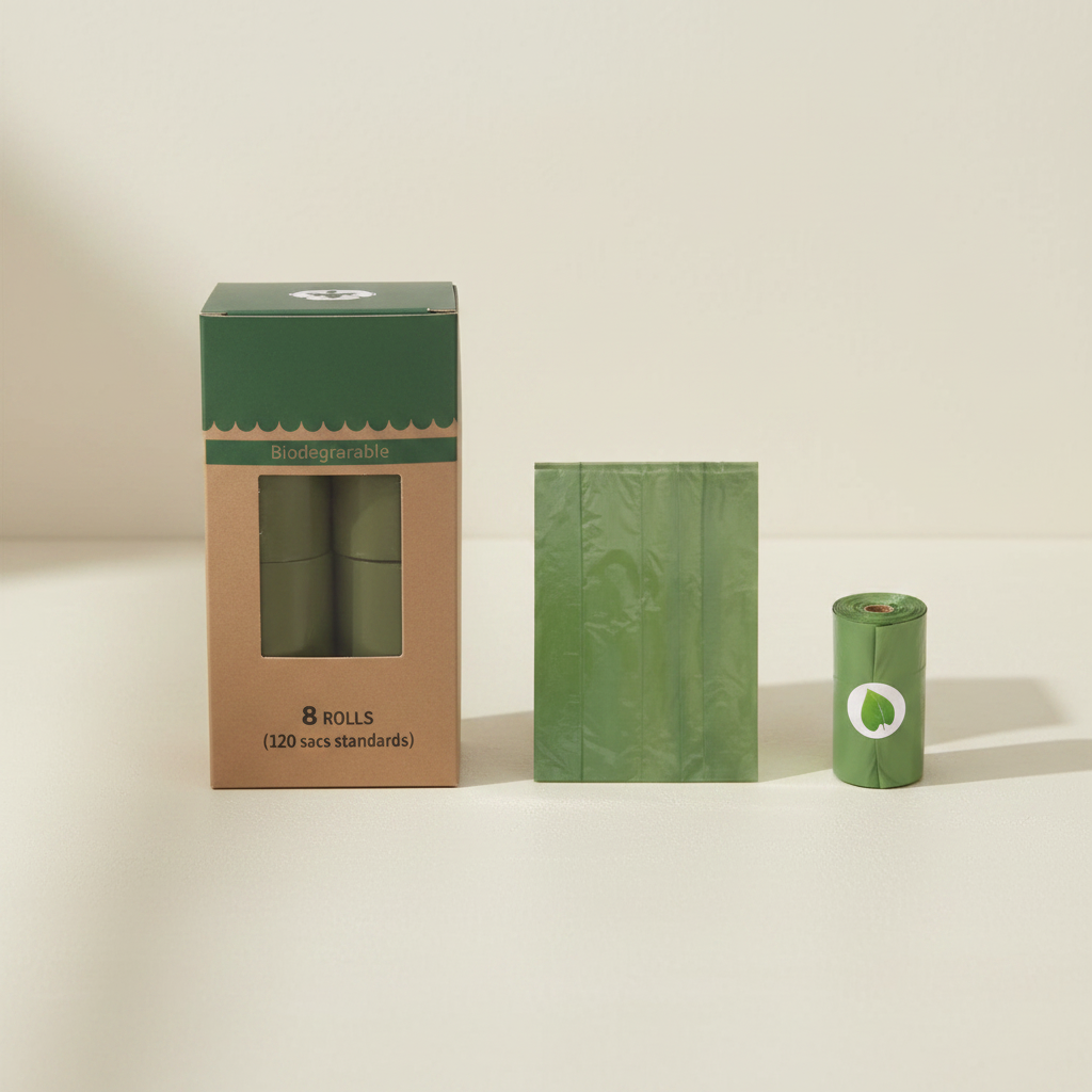 Boîte kraft fond beige