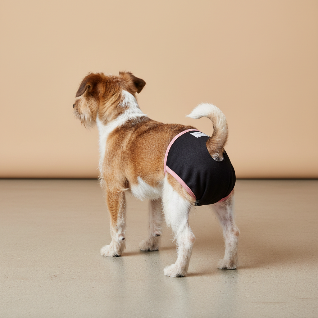 Chienne – culotte avec petit trou pour la queue